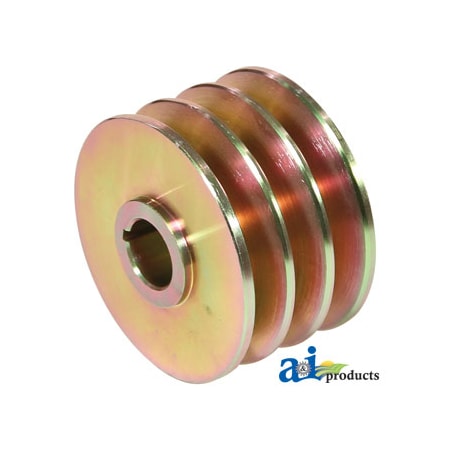 A & I Products Pulley, 3V-Groove 4" x5" x3" A-ADR5018